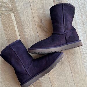 UGG Women’s Winter Boots - Dark Purple size 8